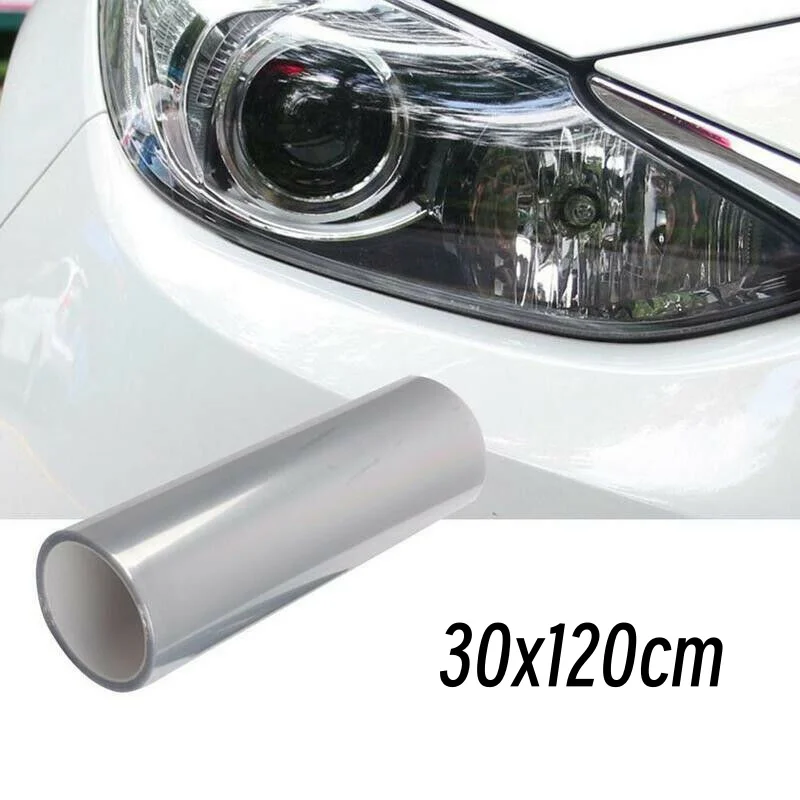 Car Transparent Light Protector Film Bumper Hood Paint Protection Auto Headlight Fog Light Vinyl Smoke Film Foil Stickers Cover