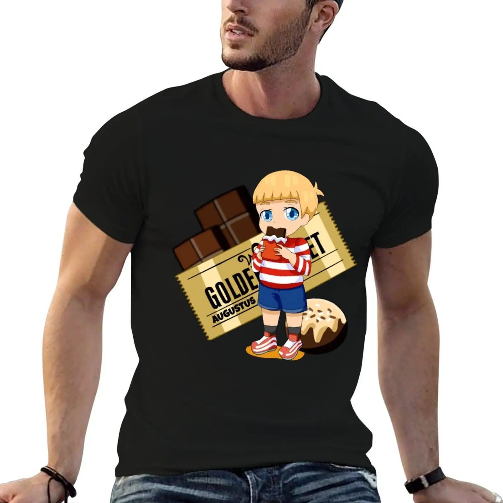 

and Chocolate graphic graphic man t man shirts shirt Factory) for Augustus shirt man for (Charlie T-Shirt t t the