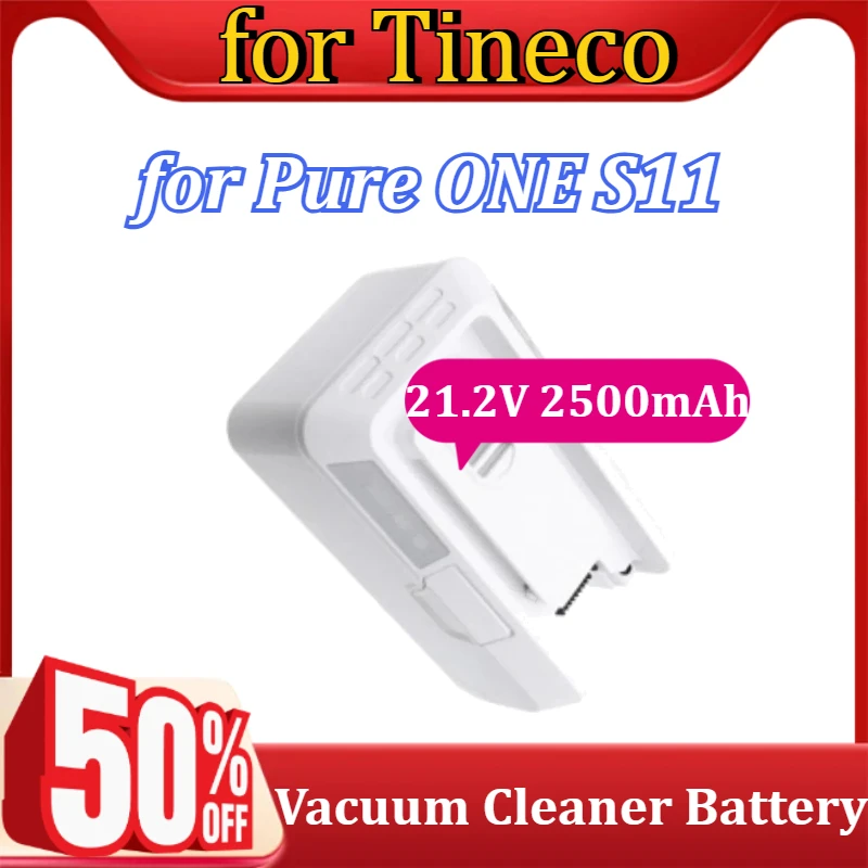 

Replacement Battery for Tineco Pure ONE S11 Vacuum Cleaner Battery 21.2V 2500mAh