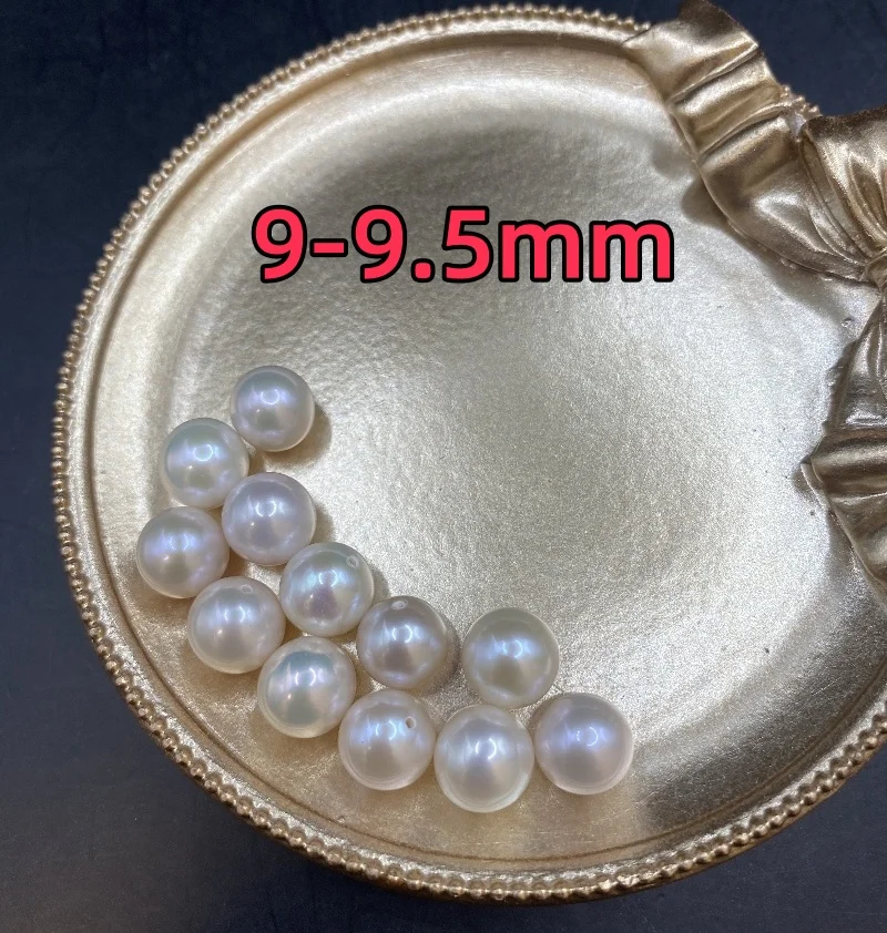 3A China Natural Freshwater AKoya Pearl Round Loose Beads Beads High Quality  Wholesale Available Make Jewelry DIY