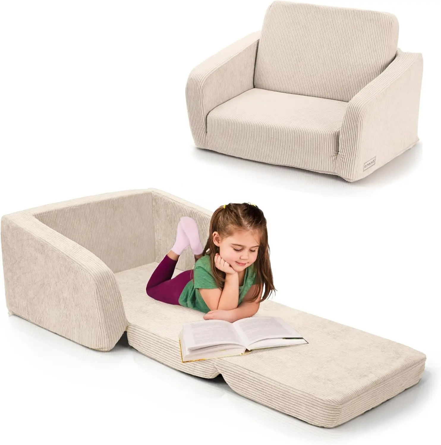 Sturdy Toddler Chair and Couch - The Perfect Kids Sofa for Girls and Boys - Ideal Fold Out Sofa Chairs to Give Your Kids