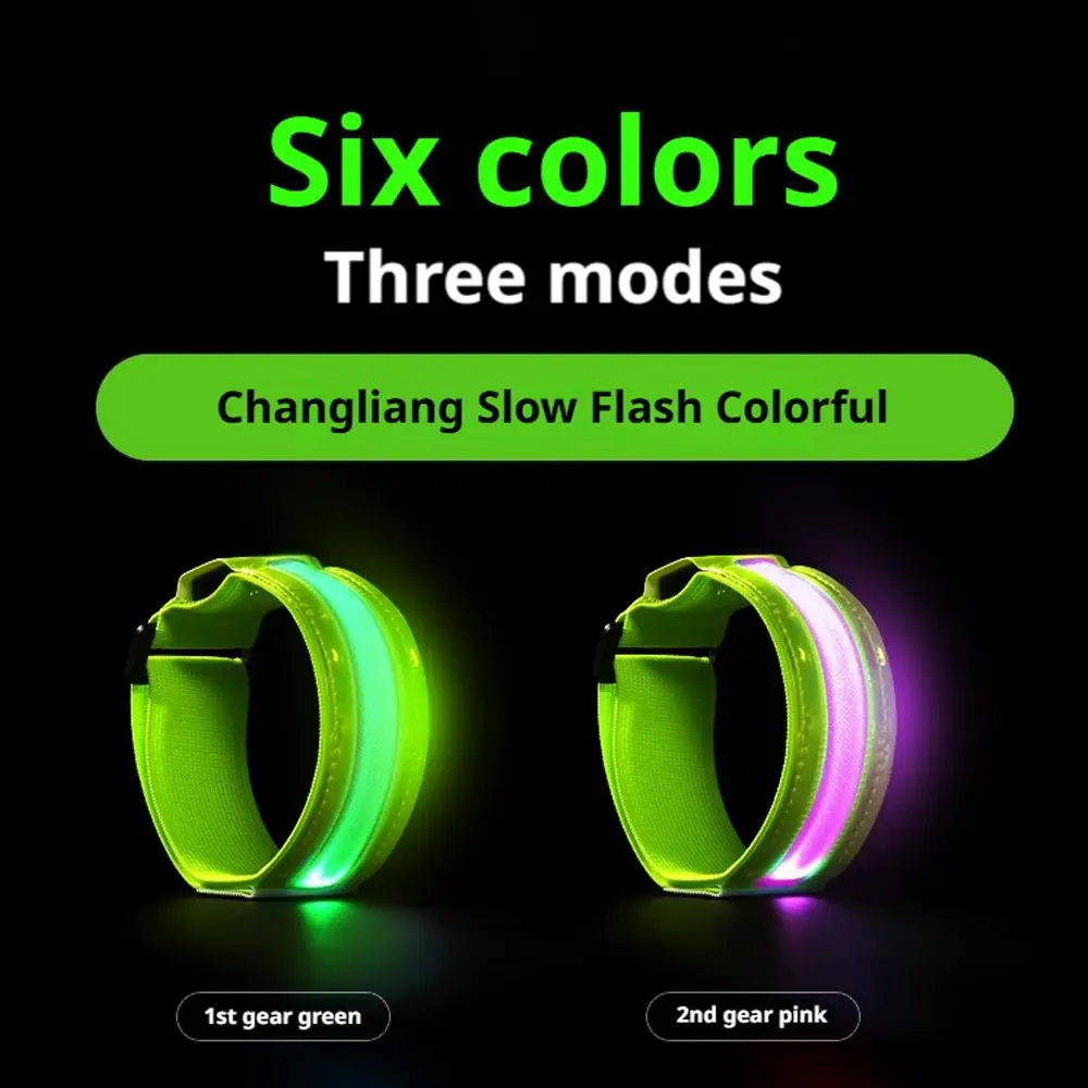 مضيئة شارة LED شارة أساور الفلورسنت للحفلات ليلة الدراجات شارة سوار الزفاف اكسسوارات الحفلات