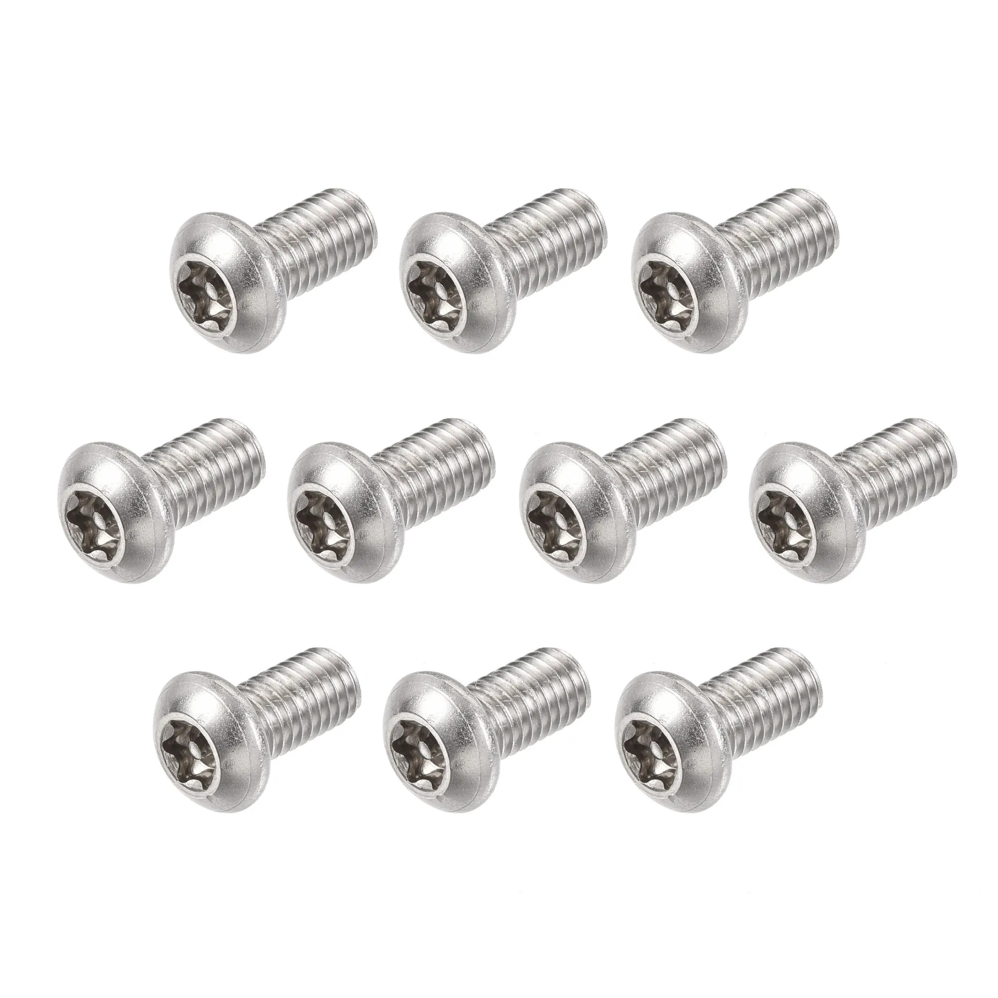 

10/20/40pcs M4 M5 M6 M8 Torx Security Machine Screw Pan Head Screws Inside Column 304 Stainless Steel Fasteners Bolts
