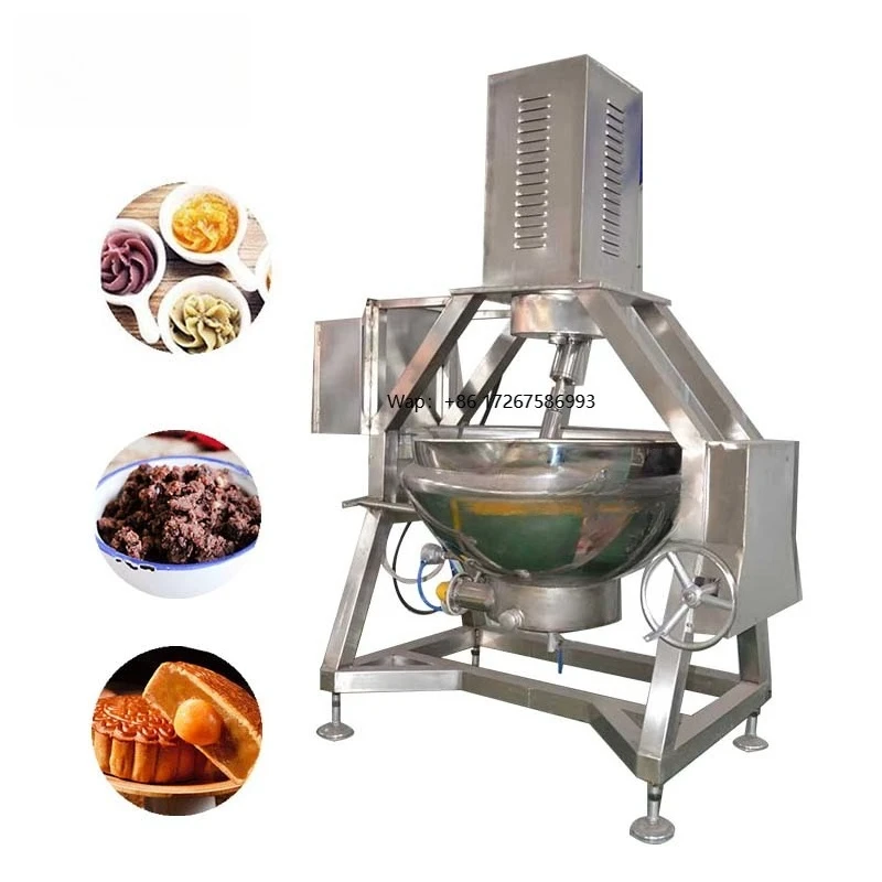 

Custom Electric Heating Heat Conducting Oil Sauce Jacketed Pot, Meat Floss and Small Steam Heated Sugar Melting Pot