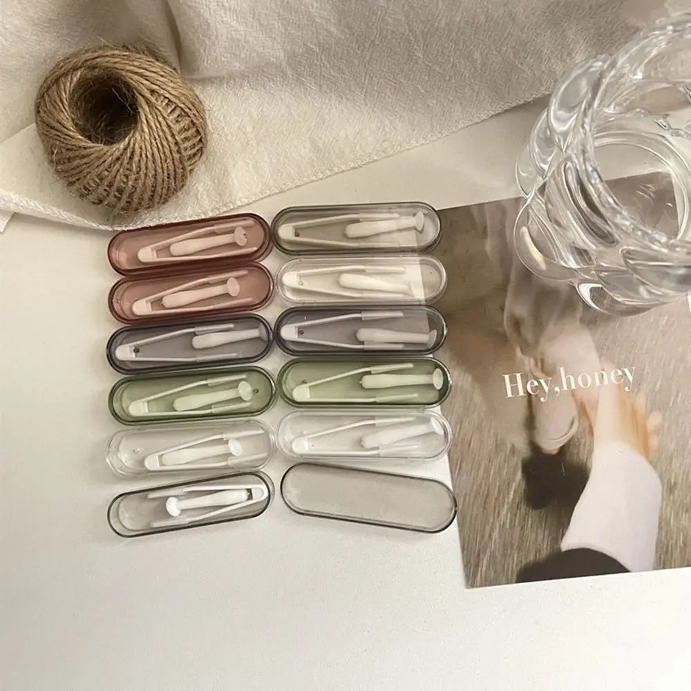 Wearing Tool Contact Lens Inserter Remover Travel Kit for Eye Care Contact Lens Case Holder Portable Eyes Care Tool Accessories