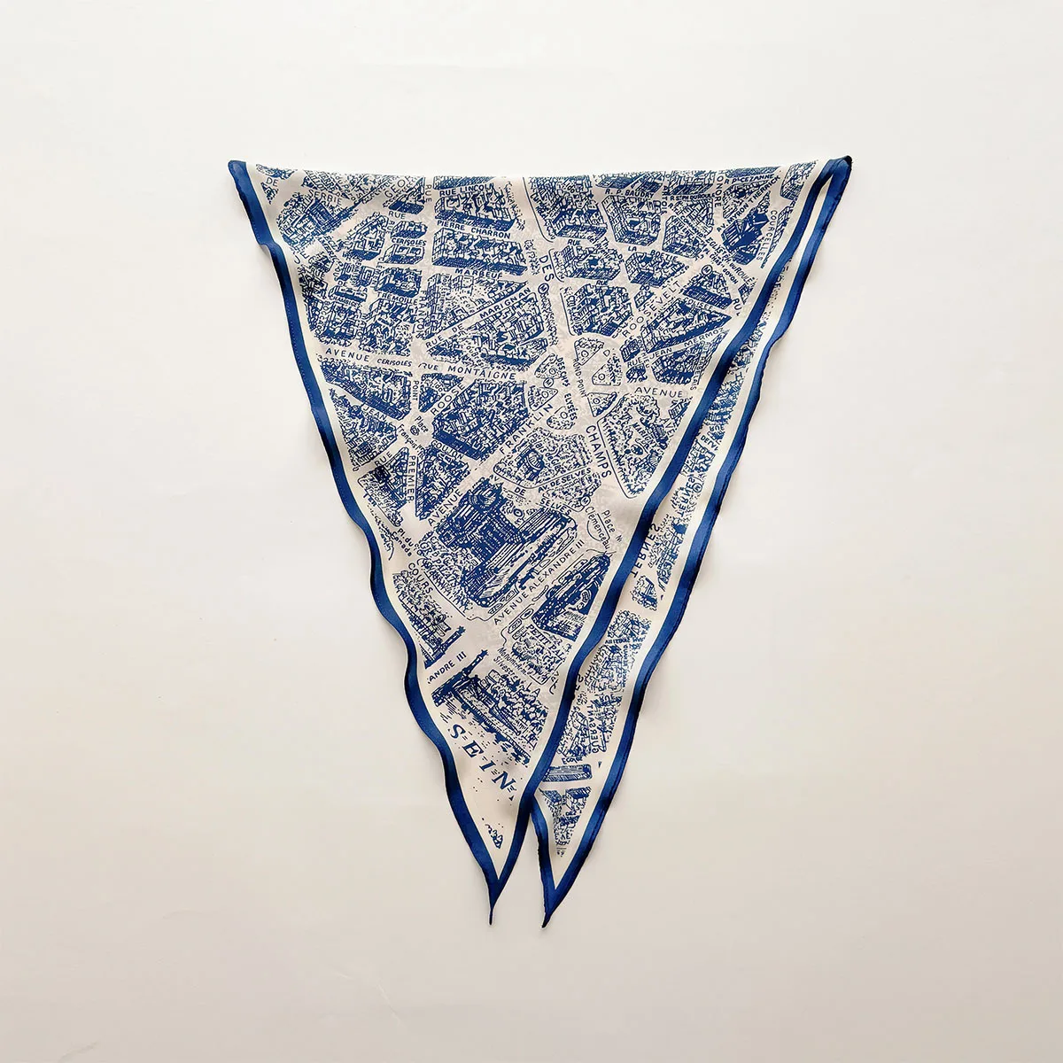 2026 Summer Lightweight Breathable Silk Scarf Triangle Banda