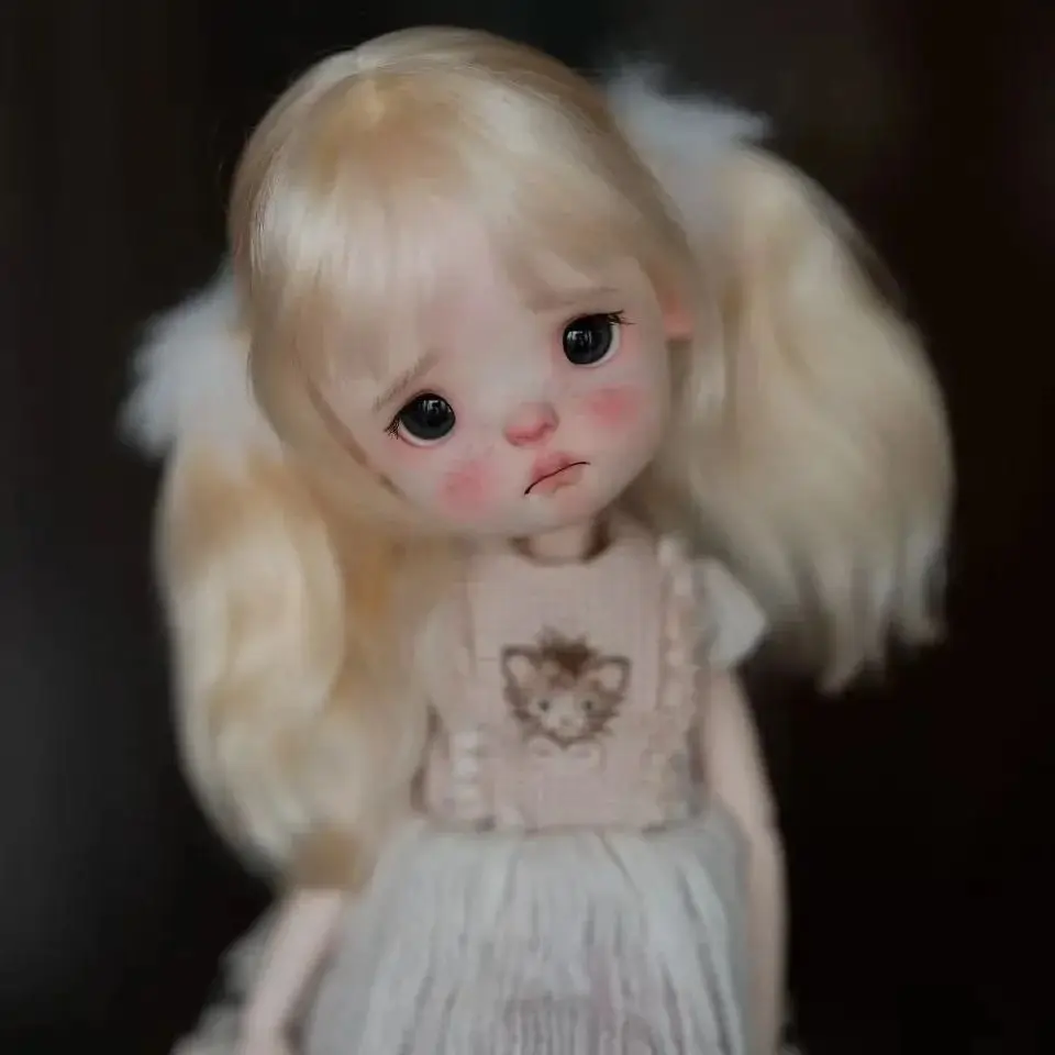 

New SD BJD Doll 26cm Slim Girl 1/6 doudou Full Set Nude Doll Resin Doll Art Model High Quality Toy DIY Perfect Gift