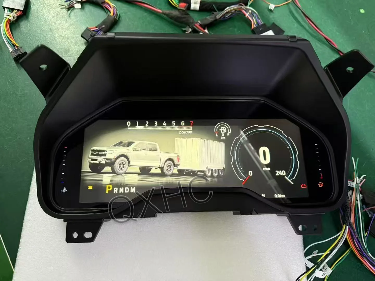

Virtual Instrument Cluster Cockpit LCD Dashboard Linux System For Ford Raptor F150 2015-2020 Speedometer Parts