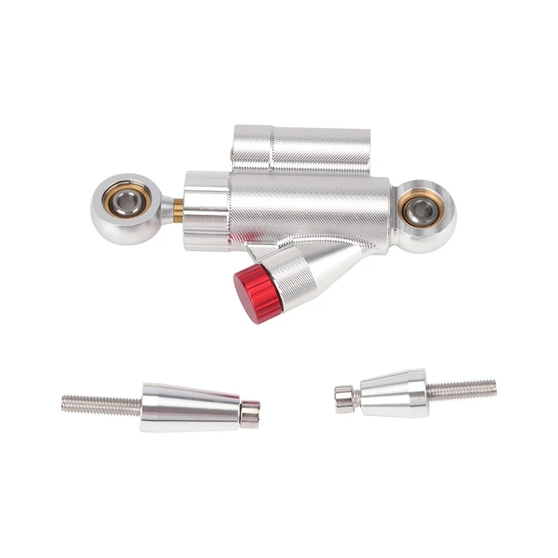 Universal Scooter Off-Road Vehicle MINI Adjustable Steering Stabilize Damper Bracket Mount Aluminium Modified Accessories