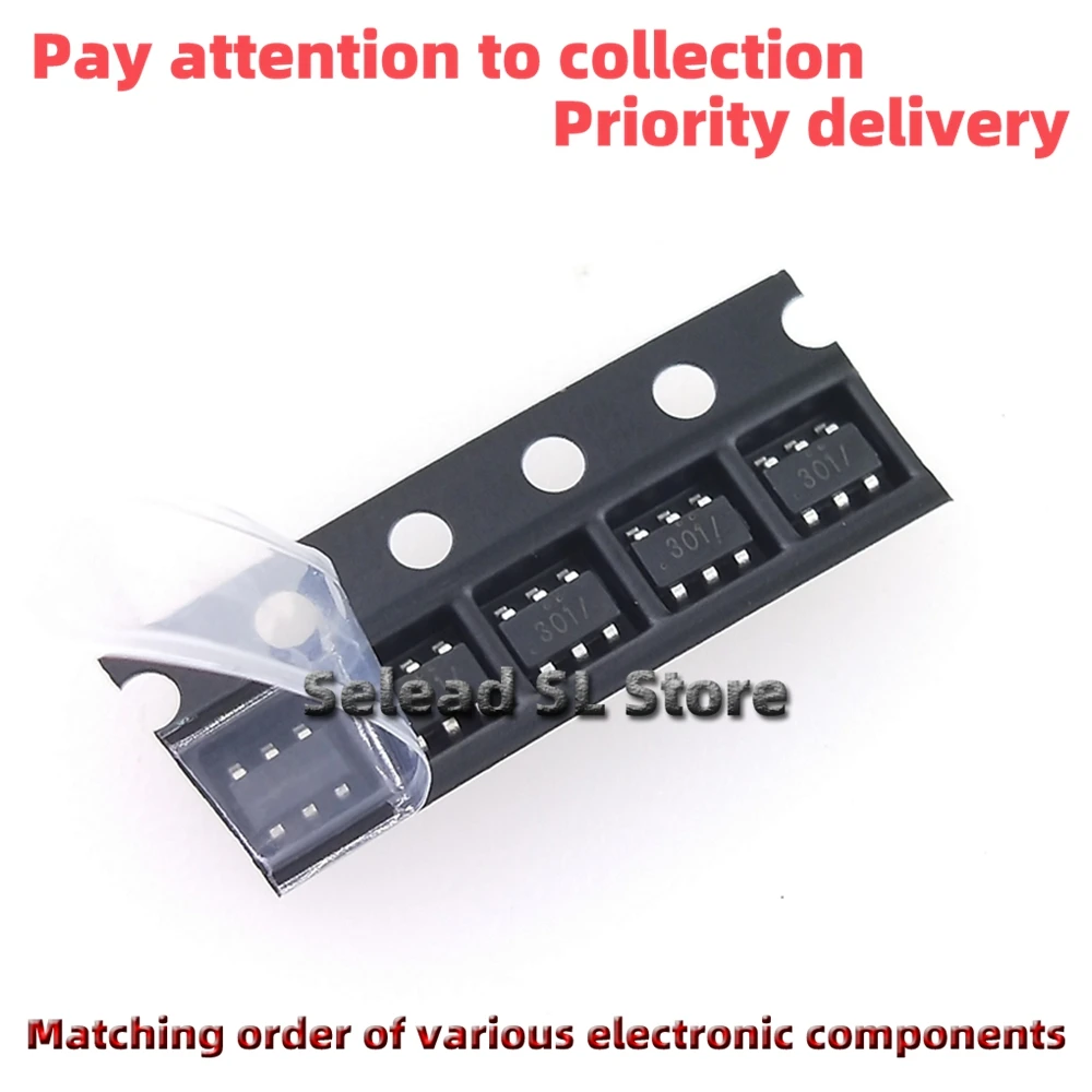 New Original 50pieces/pack FDC6301N FDC6327C FDC6420C SOT23-6 Silkscreen 301/327/420L mosfet