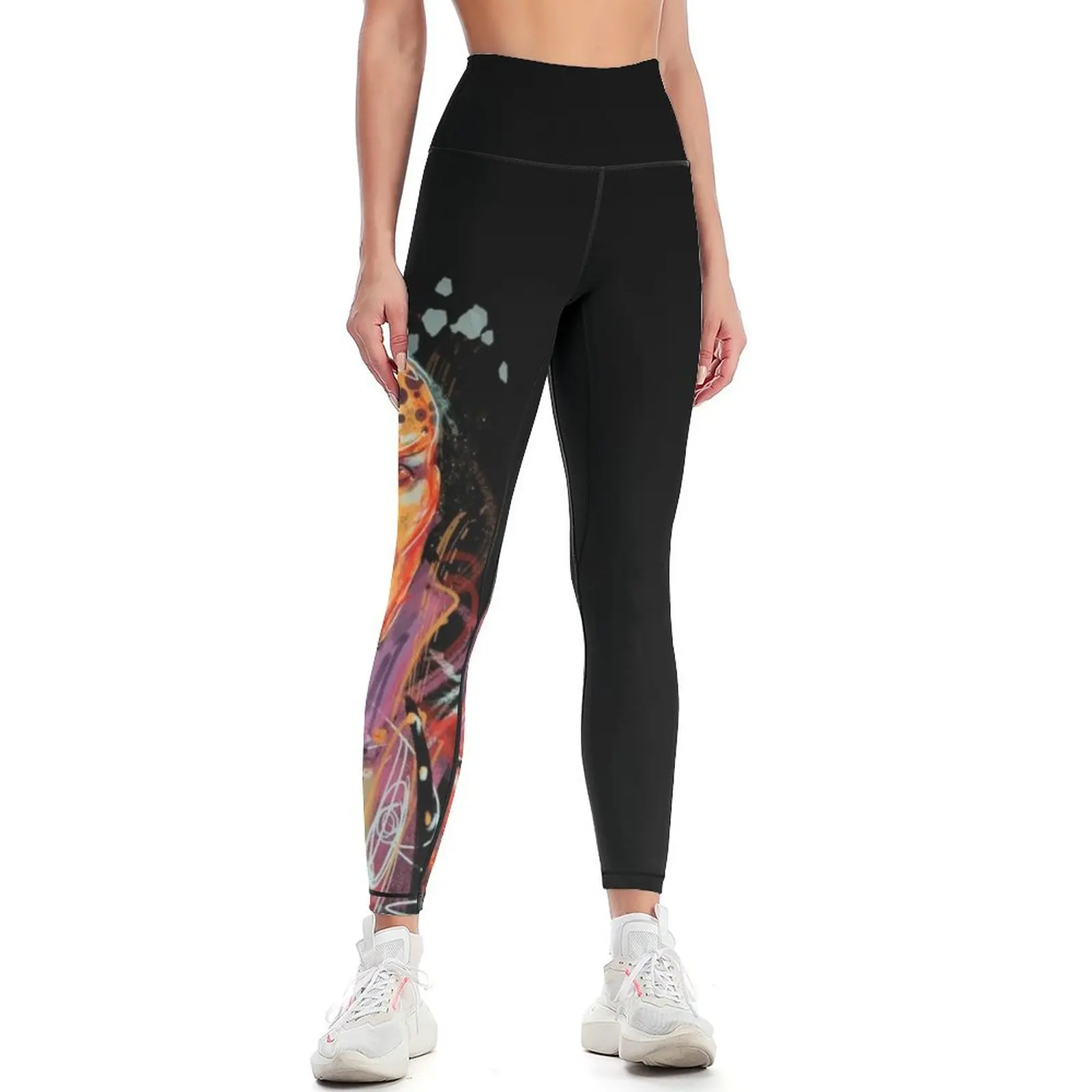 

Splatter G'Kar Leggings exercise clothing for Leginsy push up fitness set gym Legging sexy woman Womens Leggings