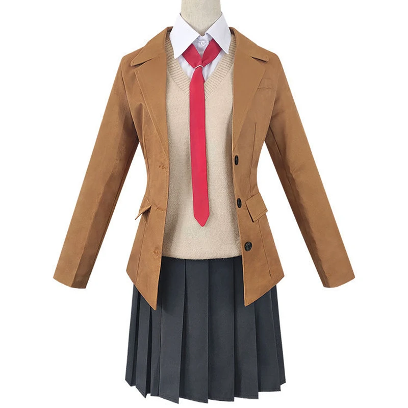 

Sakurajima Mai Cosplay Seishun Buta Yarou Series Women School Uniforms