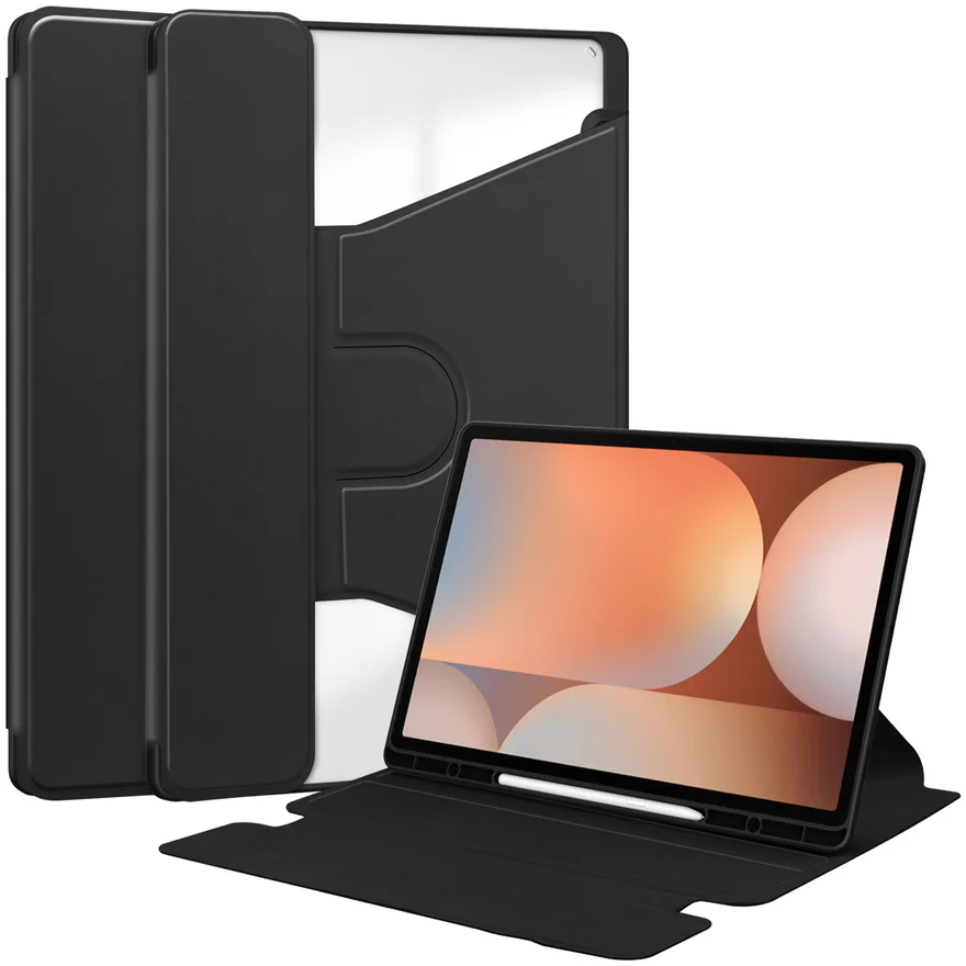 Capa para Tablet Samsung Galaxy Tab S10 Ultra 14.6" com Teclado Flip Stand e Compartimento para Caneta