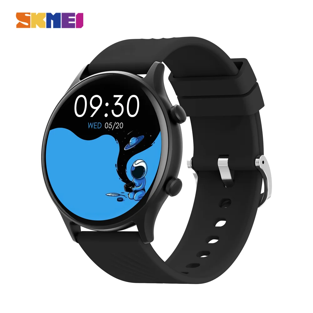 SKMEI Smart Watches 1.39 Inch Waterproof  Voice Assistant Sport Smartwatches For Men Women Outdoor GPS Movement Track Wristwatch