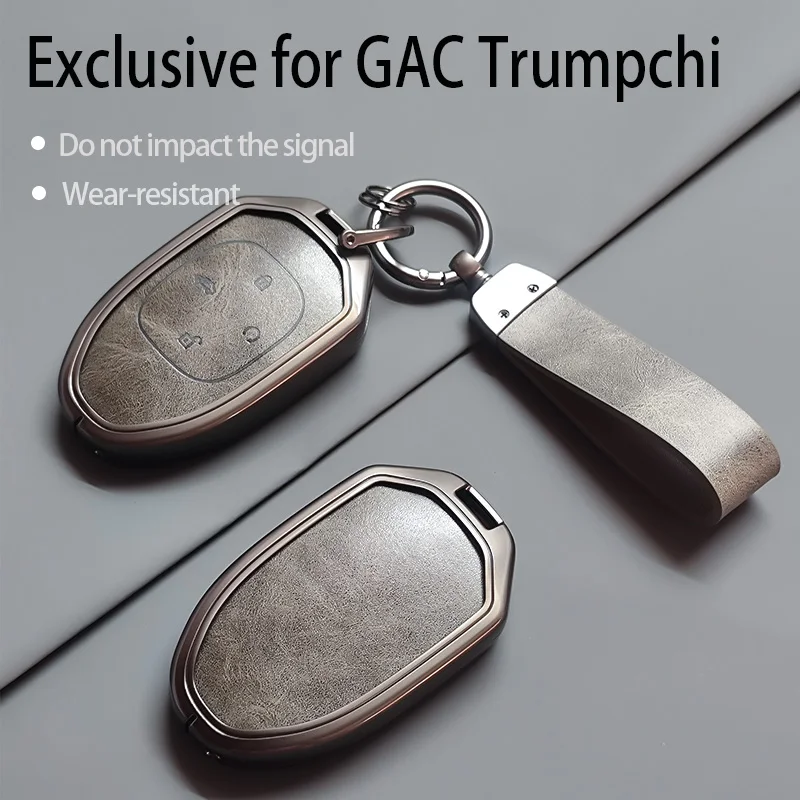 Zinc Alloy Car Key Case Cover For GAC Trumpchi GS4 GM8 GA3 GA6 GA4 GS5 GS3 Legend GS8 Empow J11 J12 J13 J14 J15 J16 Accessories