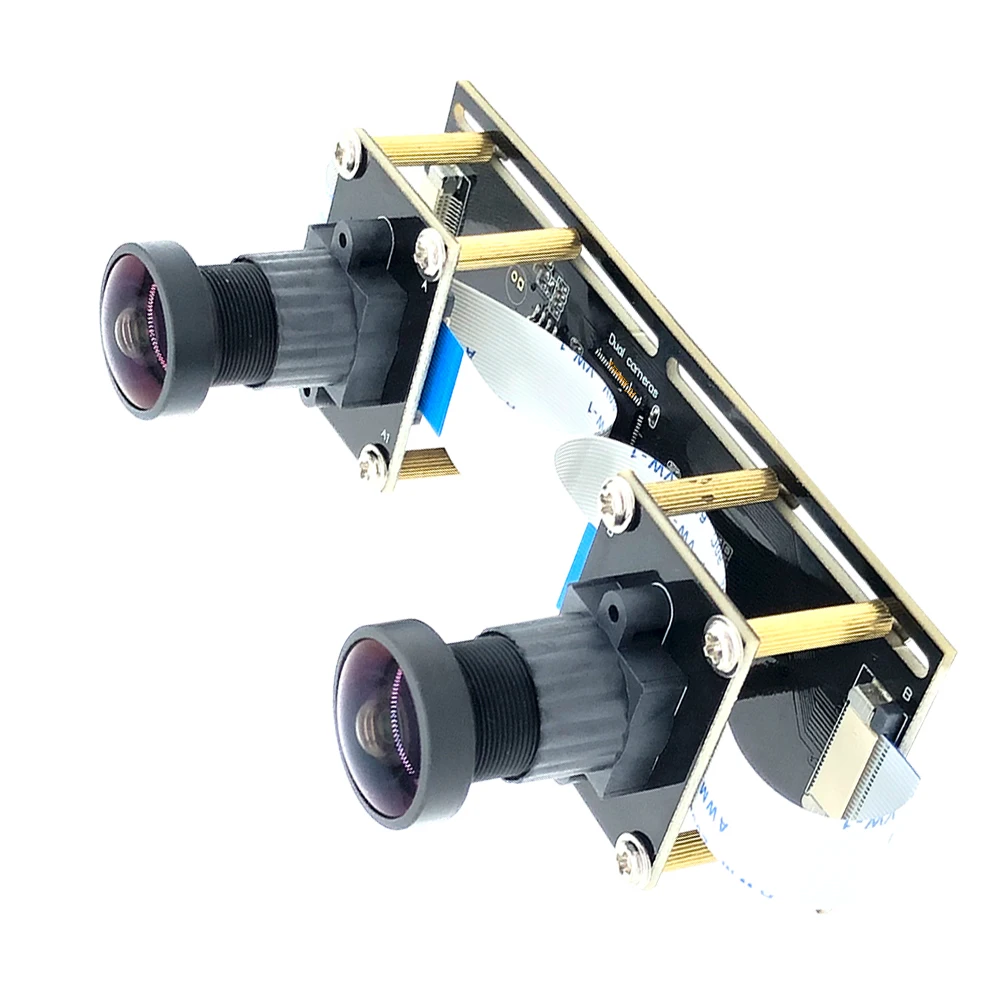3d vr binocular síncrono de alta velocidade mesmo quadro 5mp 1.8mm 180 graus grande angular webcam cctv hd 1080p mp módulo de câmera usb