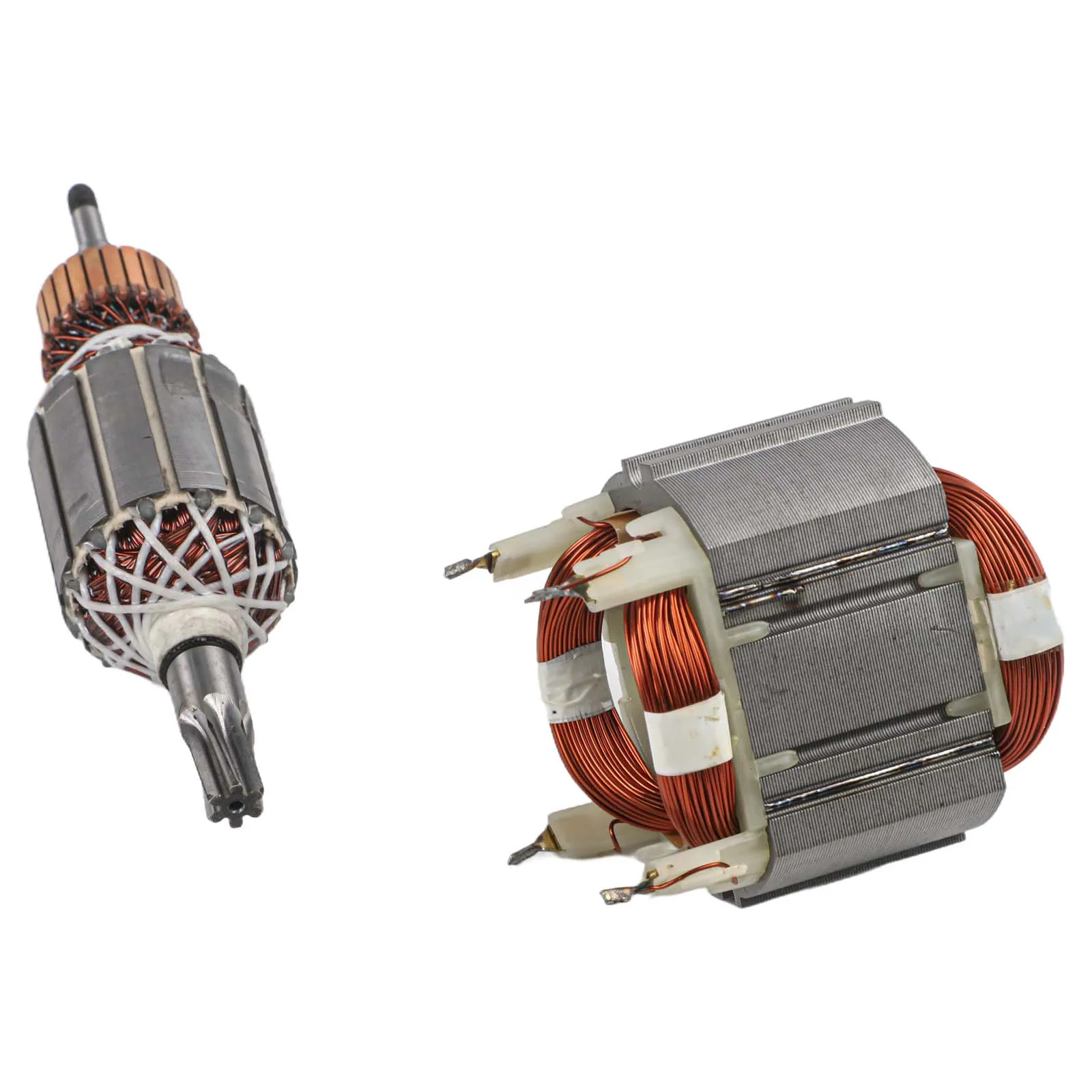 

625758-6 Rotor Carbon Brush Bearings Metal Construction Stator And Rotor Assembly Power Tools Approx. 6.5x11x25mm