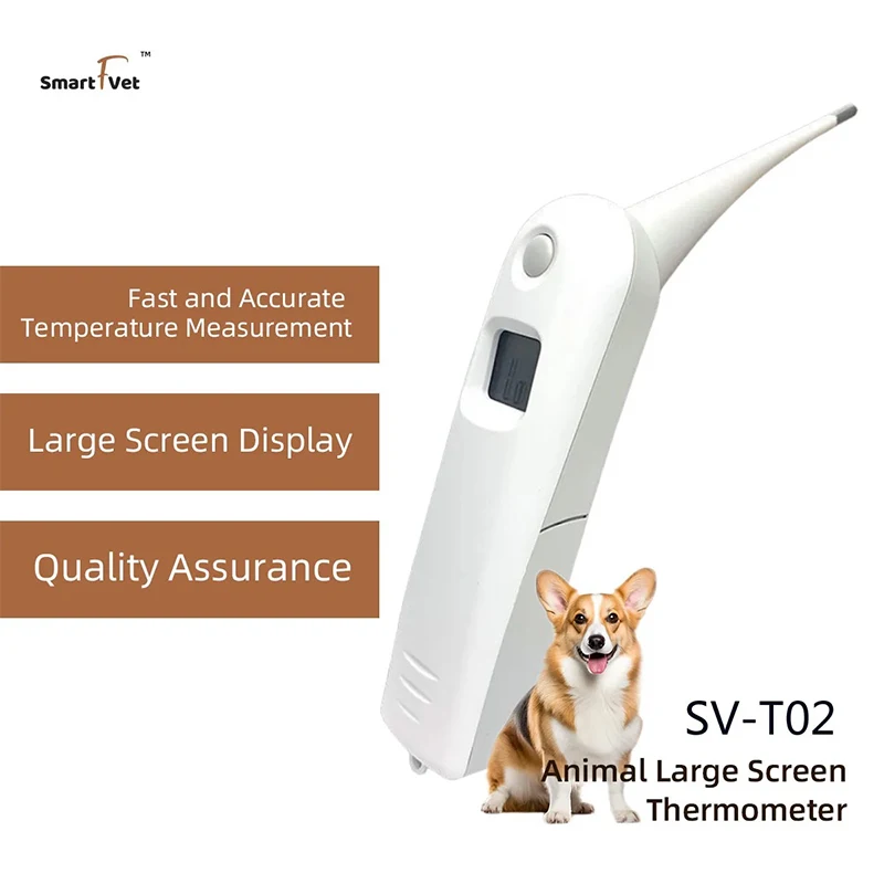 Professional Vet Medical Thermometer Temperature Measure waterproof Pet Dog horse Digital Veterinary Thermometer