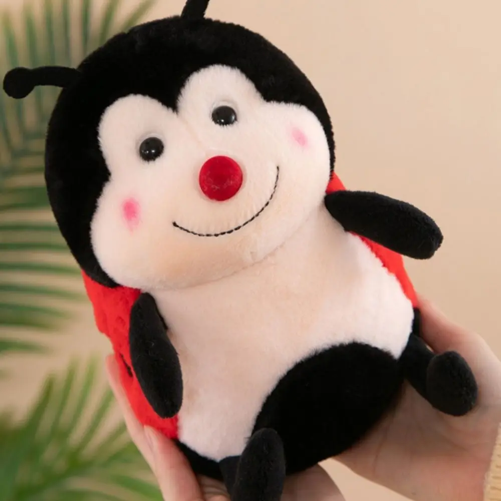 Insekt Coccinellidae Plüschtier Tier Rouge Marienkäfer Plüschpuppe 3D Augen Kawaii Simulation Insekten Stofftiere