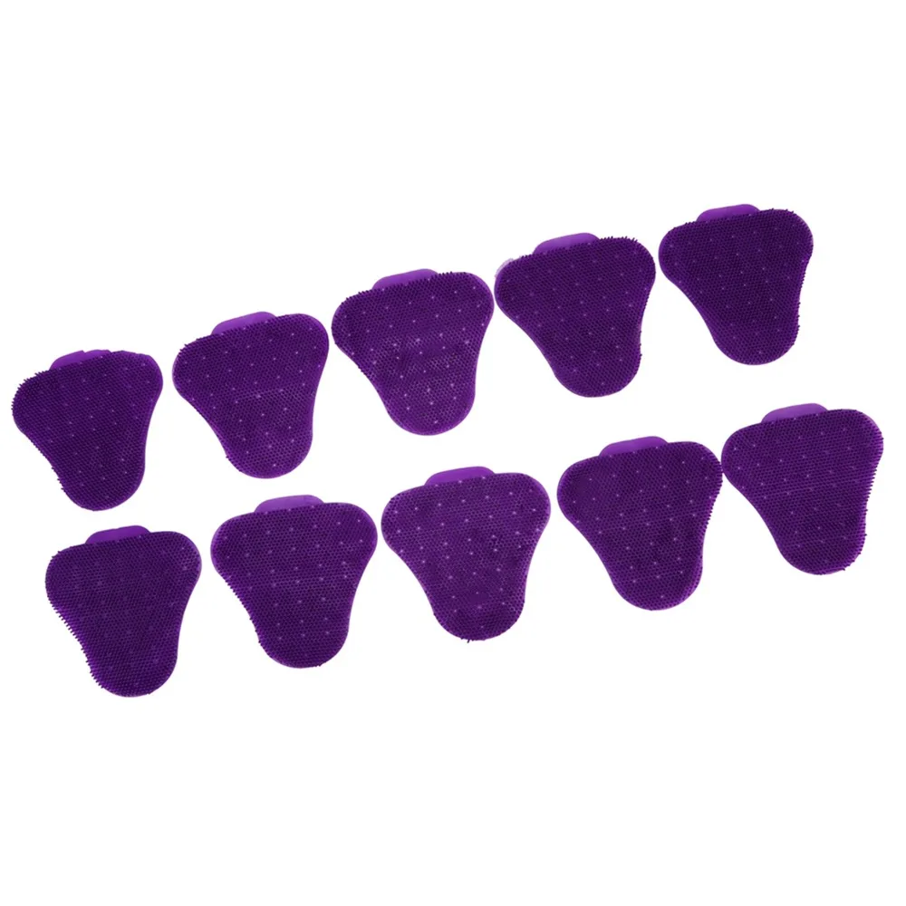 10-pcs-silicone-urinal-screen-deodorizers-triangle-shape-anti-splash-design-urinal-deodorizer-pad-scented-purple-blue