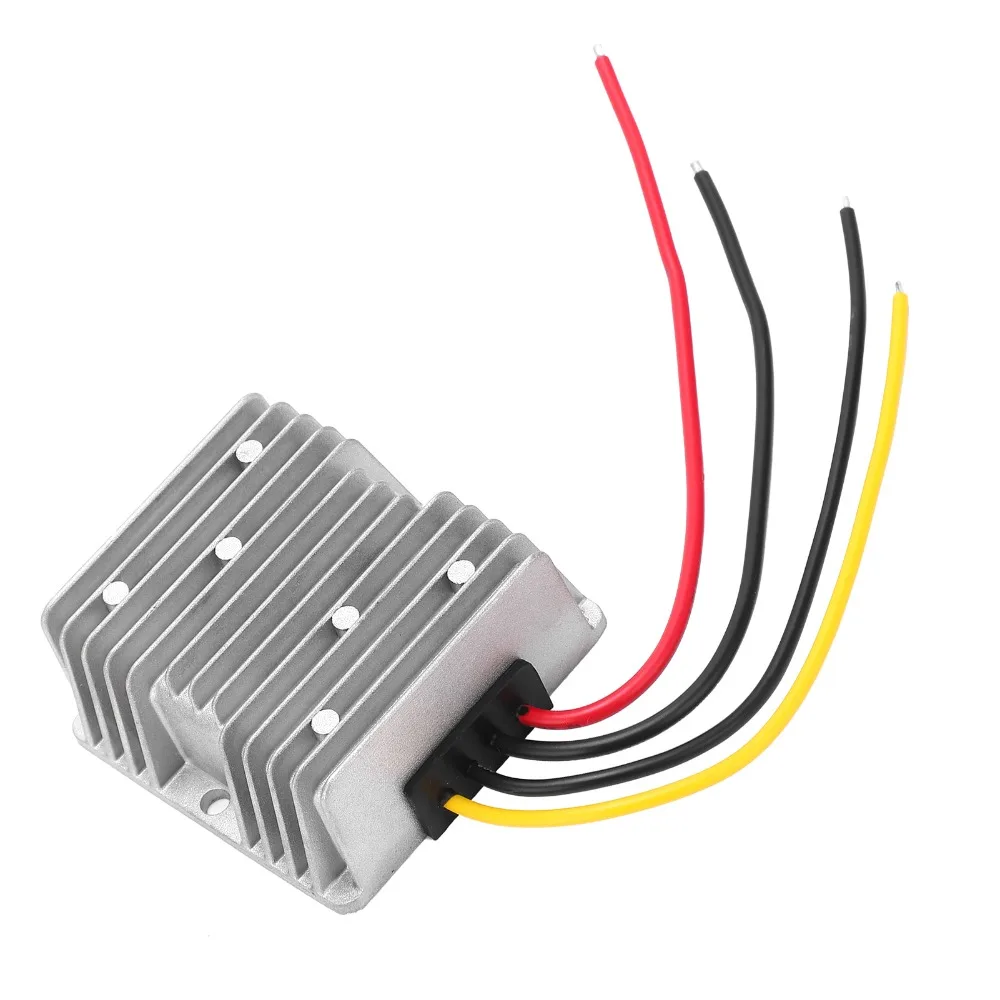 

DC 12V To 24V DC Boost Converter Aluminum Alloy Shell 10A 240W Voltage Regulator Waterproof Voltage Adjustable