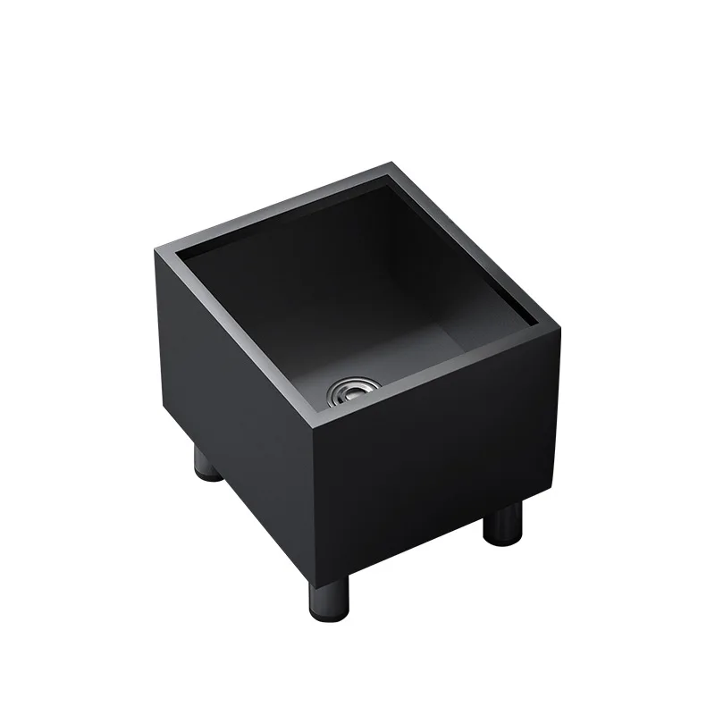 

Black Stainless Steel Household Mop Pool Mop Pool Outdoor Balcony Floor Washing Basin