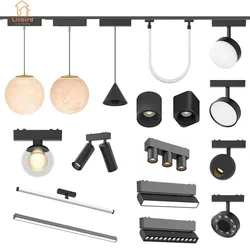 New Style Magnetic Track Light ST1 Ultra Thin 6mm Black White Smart TUYA Zigbee Magnet No Cell Required Modern Flexible Home