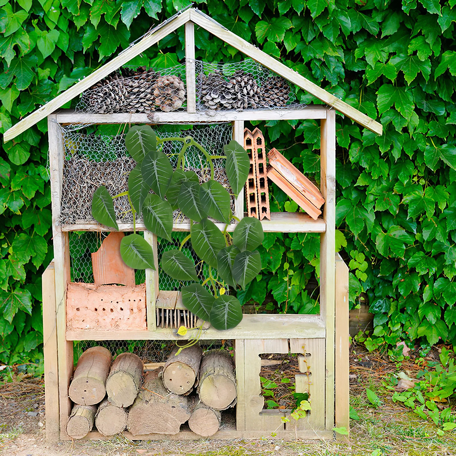 

Reptile Tank Plants Suction Cup Artificial Turtle Tank Hangings Lifelike Terrarium Decor Durable Reptile Habitat Accessories