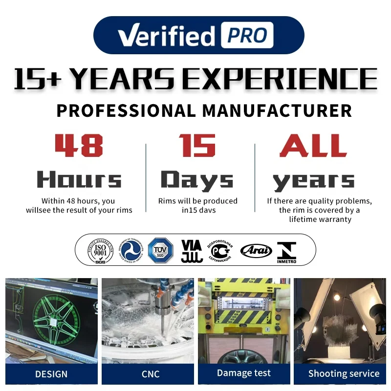 لعجلات سيارة الركاب خفيفة الوزن من ألياف الكربون 18-22 بوصة 5x130 5x114.3 لعجلات سيارة الركاب