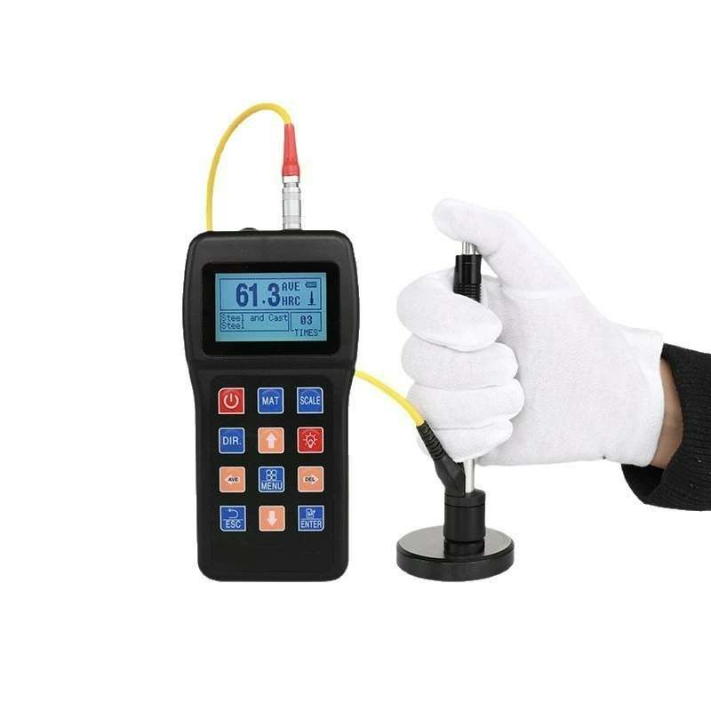 180type portable hardness detector handheld metal steel hardness gauge industrial non destructive hardness testing instrument