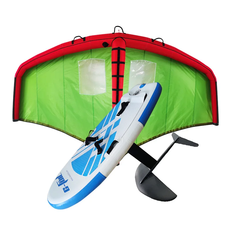 

Water Surfing Carbon Fiber Inflatable Hydrofoil Board Windsurf 3m 4m 5m 6m 7m Surfboard Water Scooter Foil Wing Set