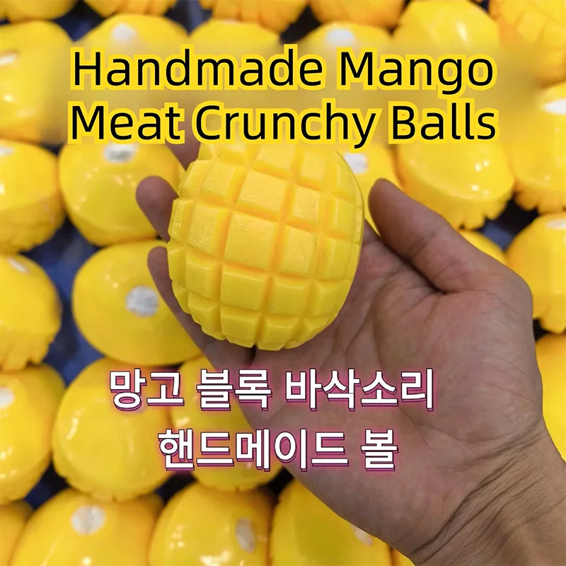 Mango Meat Squishy Pink Asmr Anti Pressure Release Hand Relaxation Gift Slow Rebound Soft Home Decoration Fidget Toy Squeeze Toy