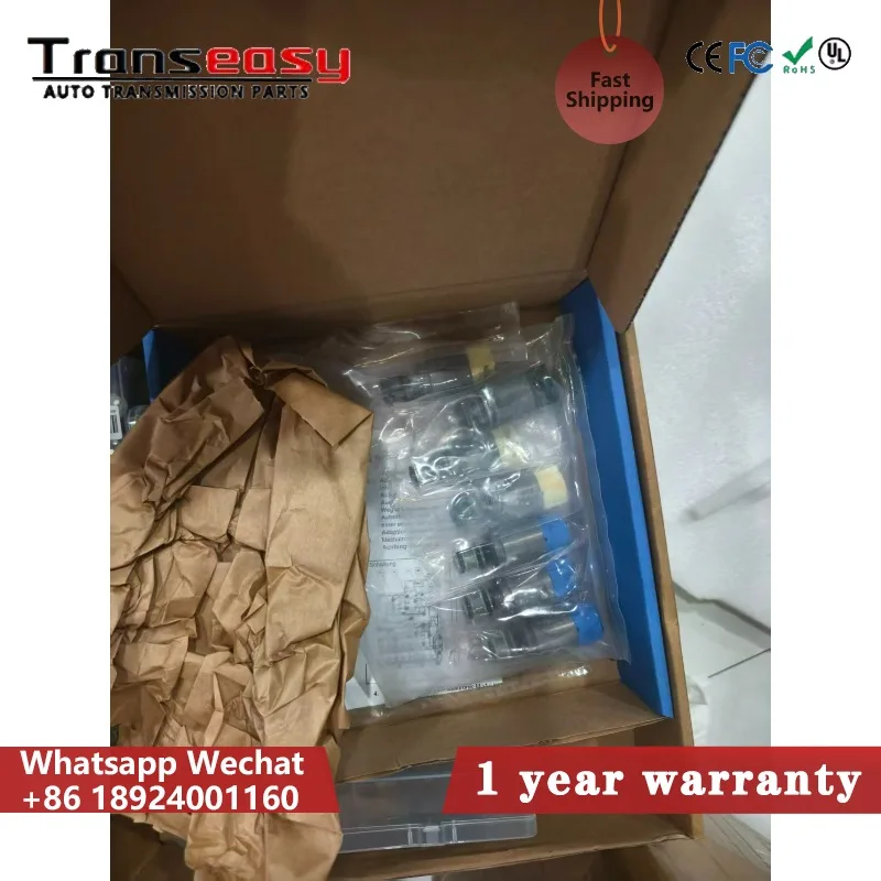 Original Factory New for 7PC Zf6HP19 1068298044  Zf6HP26  Zf6HP32  Transmission Solenoid Kit  Fit for BMW Audi Jaguar Land Rover
