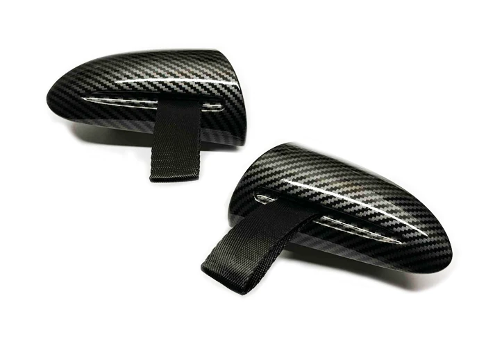 

Glossy Carbon Fiber GT3RS Style Interior Handle Replacement For Porsche 997 911 987 Cayman Boxster