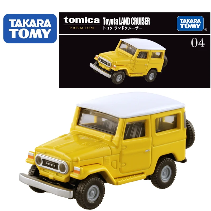 

Takara Tomy Tomica NO.4 Toyota Land Cruiser Flagship Version 1/60 Miniature Die-cast Alloy Car Model Children Toy Christmas Gift