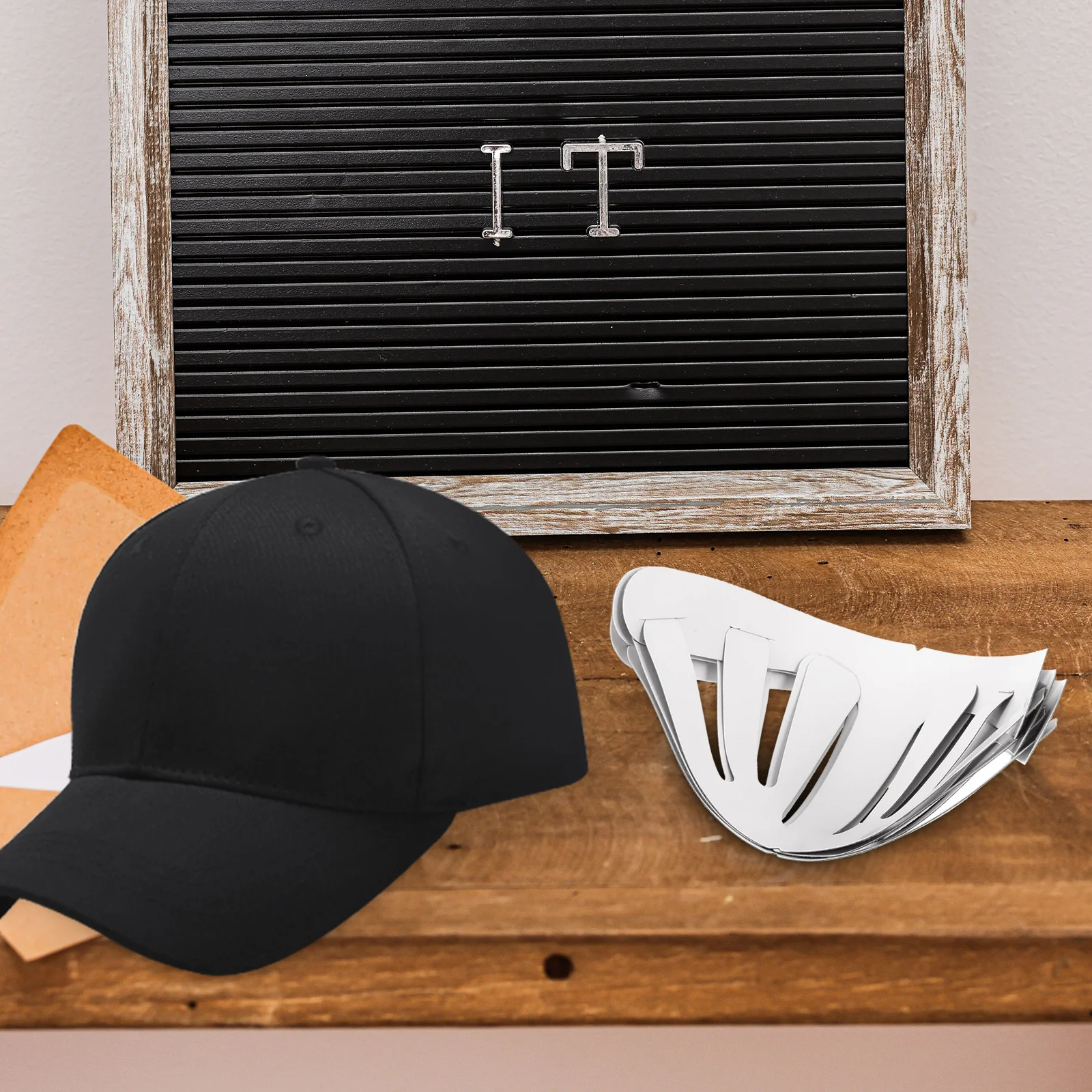 

25Pcs Baseball Cap Insert Hat Inner Supports Anti-Deformation Peaked Cap Holder for Display Photography Accessory