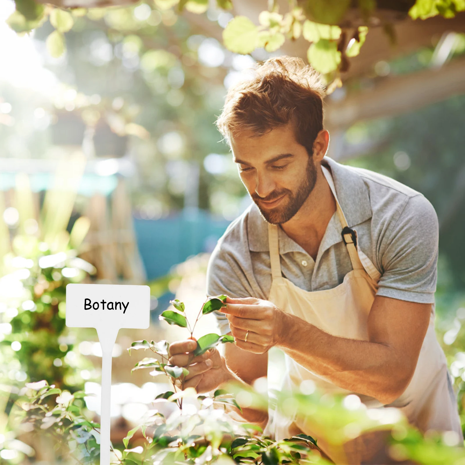 

Large Garden Plant Markers Label Gardening Labels Planter White Tags for Plants