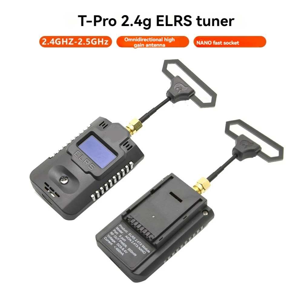 أنيق-For JUMPER T-Pro AION ELRS 2.4Ghz TX-NANO الارسال ESP32 500Mw ELRS 2.4 TX وحدة ل FPV سباق الطائرة بدون طيار #2