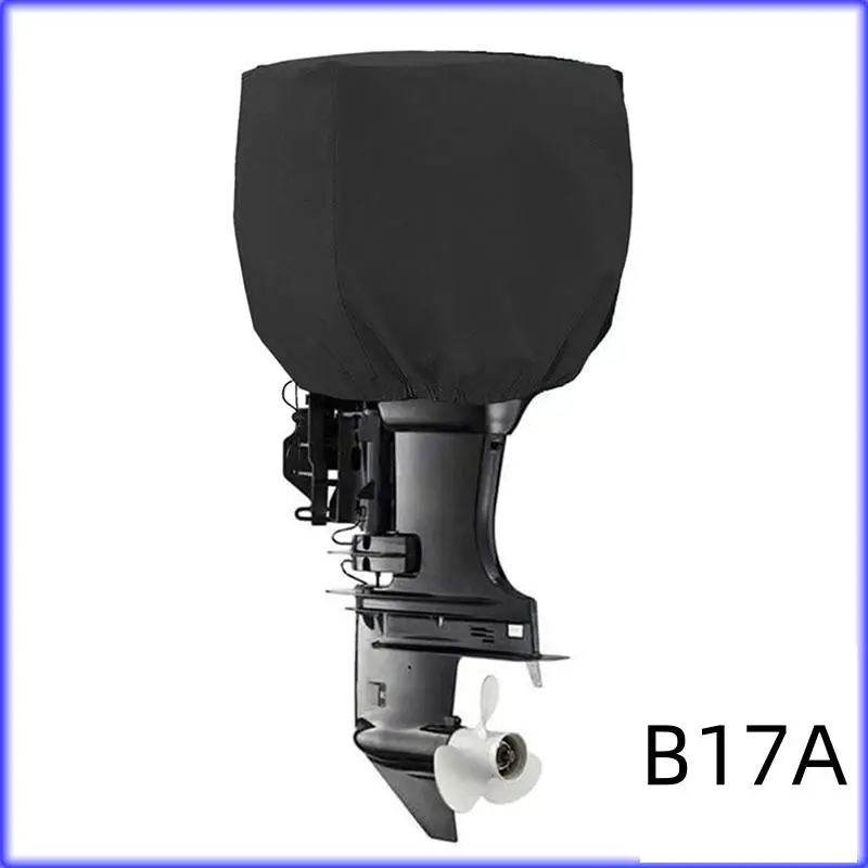 

BT-420D Silver-Coated Outboard Motor Protective Cover, Waterproof And Dustproof Motor Engine Half Cover, XL: 50-115HP Durable
