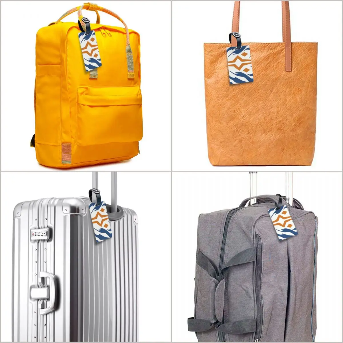 Étiquette de bagage personnalisée Fulcrum Ahsoka Tano Cosplay, protection de la vie privée, étiquettes de bagage Sci Fi Tribal VAN, sac de voyage, valise attro