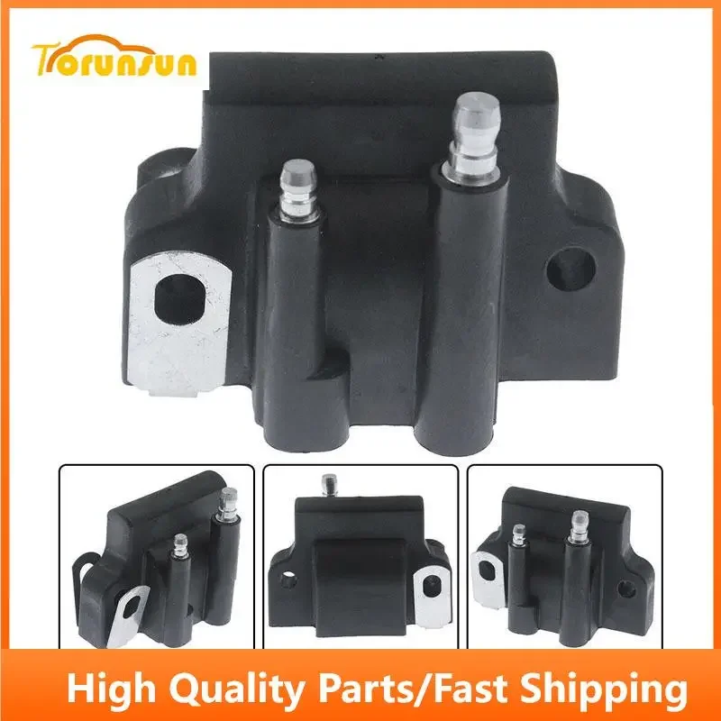 2PCS Black Ignition Coil Replacement For 582508 512227 Johnson/Evinrude 125 130 135