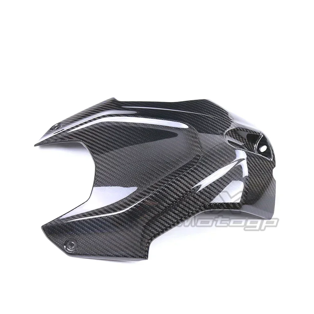 Per BMW M1000RR 2020 2021 2022 2023 Moto Reale In Fibra di Carbonio Anteriore Coperchio Del Serbatoio Del Carburante Airbox Guard Protector