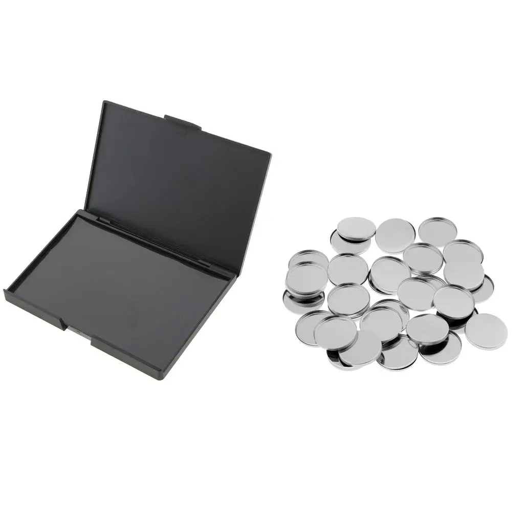 

Magnetic Palette for Makeup Pans Empty Case Magnetized Eyeshadow Storage for DIY Cosmetic Kit Portable Use