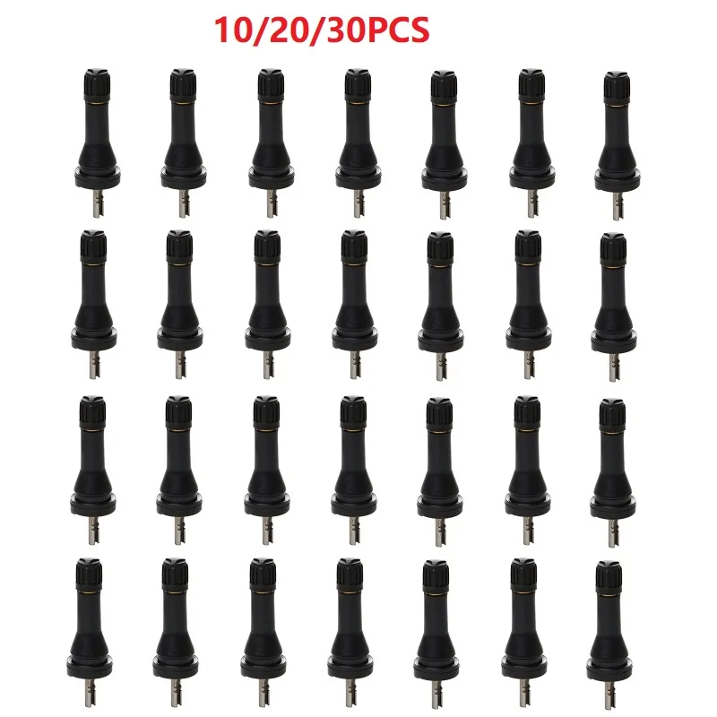 

10/20/30 шт. резиновых клапанов для датчиков контроля давления в шинах TPMS для Fiat, Chrysler, Peugeot, Nissan, Mitsubishi, Renault, Jeep