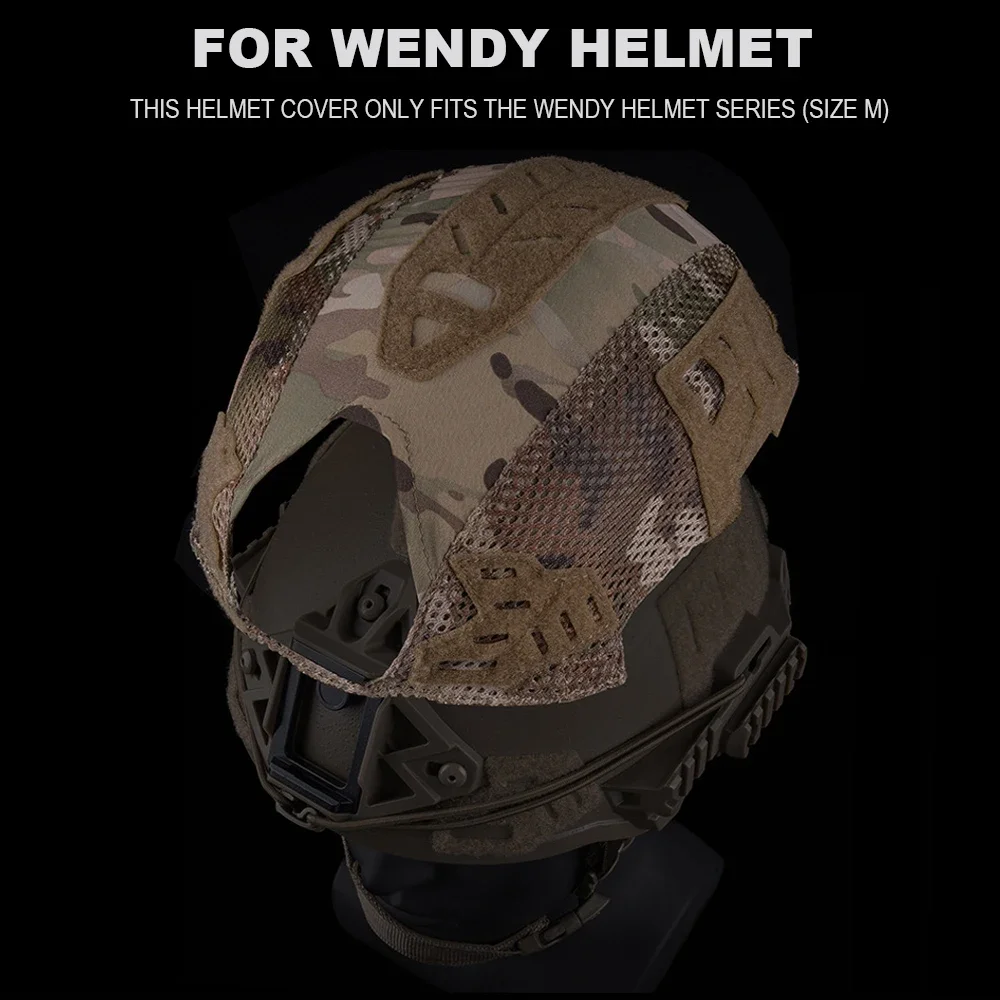 Wendy Helmet Cover Camo Multicam Outdoo Hunting Accessory Tactical Airsoft Gear for TEAM Wendy M-LOK Helmet Equipment