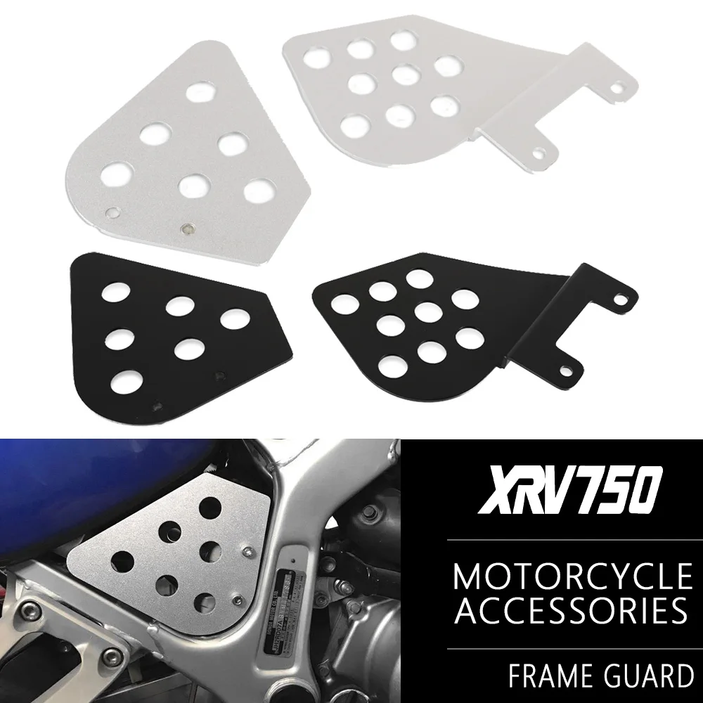 

RV750 Africa Twin Bumper Frame Protection Cover CNC Motorcycle Frame Guard FOR HONDA XRV 750 1993 1994 1995 1996 197 1998-2002
