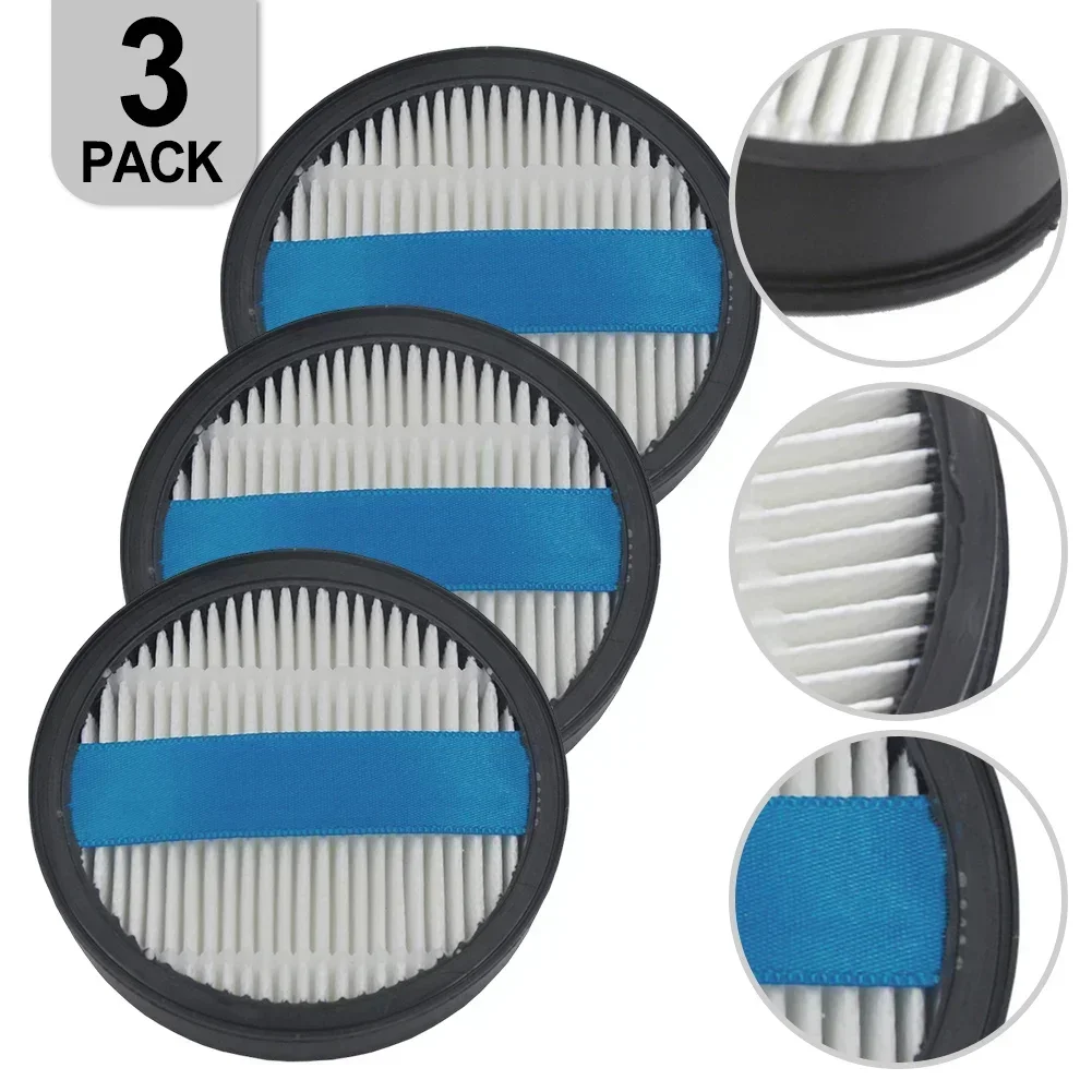 

3pcs Filters For CHEBIO V16PRO Cordless Vacuum Cleaner Cleaning Tools Washable Reusable Filters Parts Sweeper Accessories
