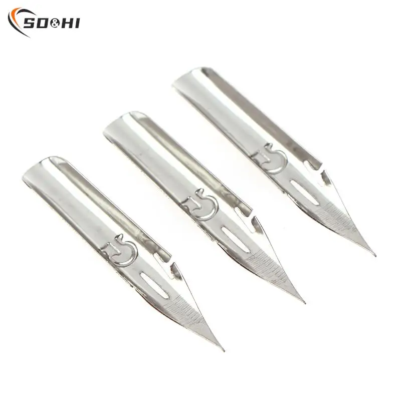 

5Pcs Retro Dipped Tip G Nib Metal English Calligraphy Stationery Office School Supplies Writing Supplies