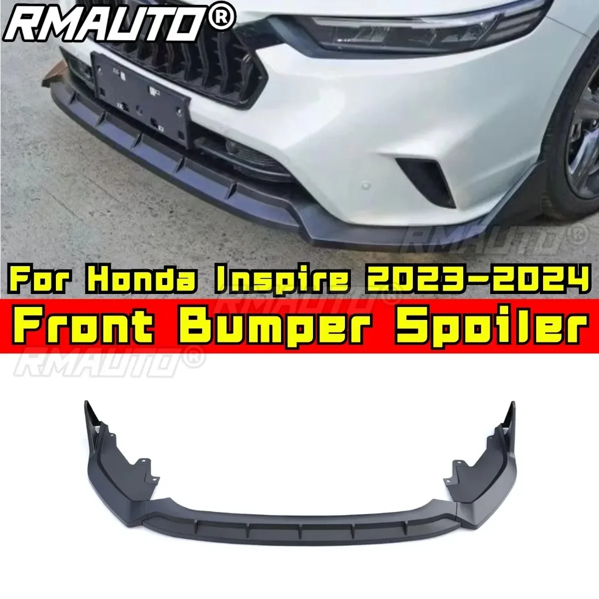 For Honda Inspire 2023-2024 Car Accessories Front Bumper Lip Splitter Diffuser Spoiler Bumper Lip Protector Modification Part