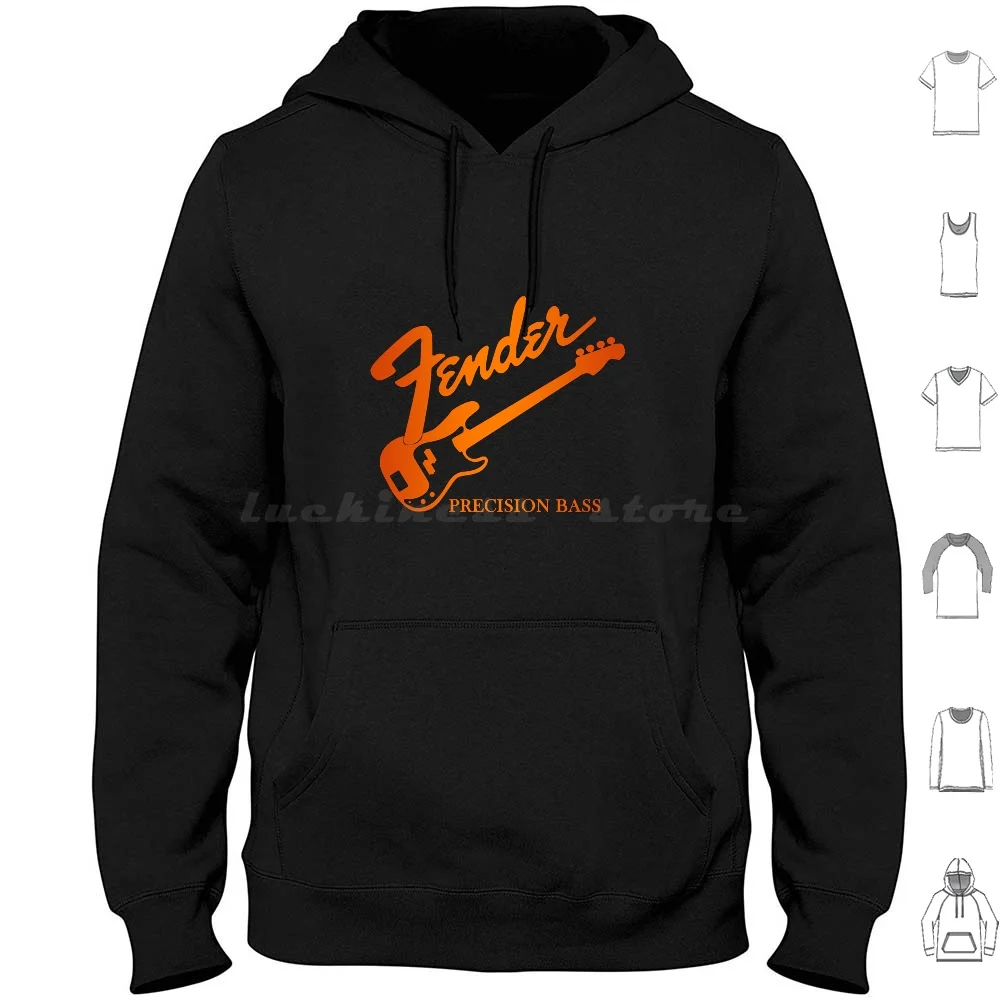 Precision Bass Hoodie cotton Long Sleeve P Guitar